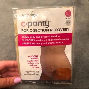 Brand New Upspring C Panty for C Section Recovery, size S/M, Nude color